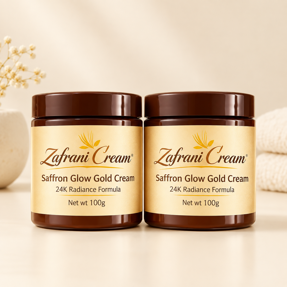 Magic Glow Gold & White Face Cream – Pack of 2